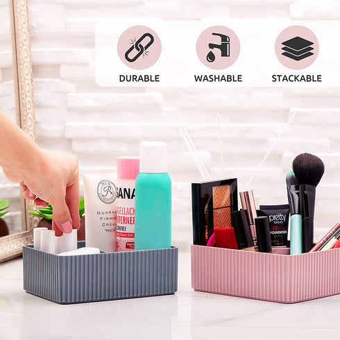 EDNA HOME Makeup Storage Organizers